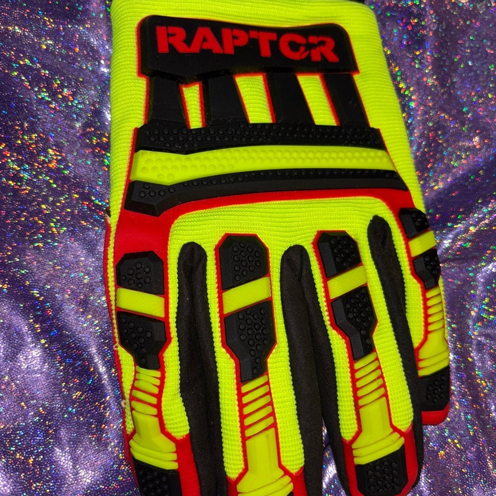 Rig Raptor Neon Work Gloves - Picture 11 of 11